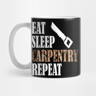 Carpenter carpenter carpenters craftsman saws Mug